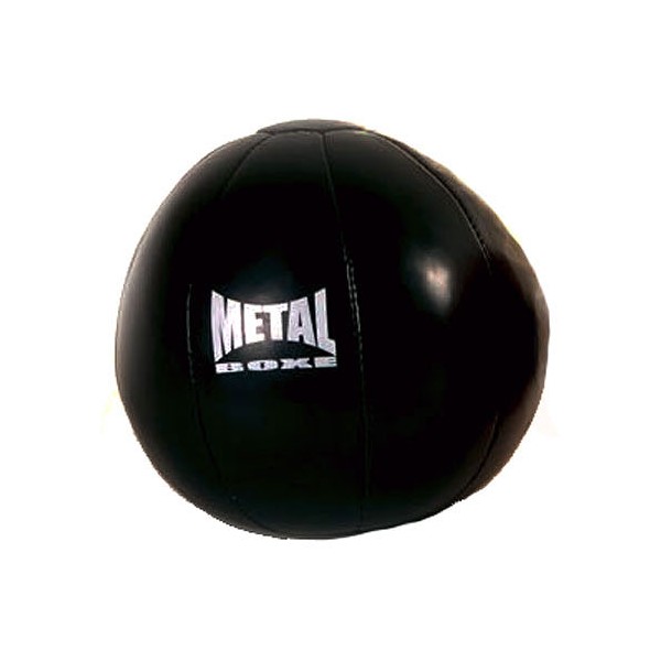 Médecine ball MB en vinyle, 5kgs (noir)