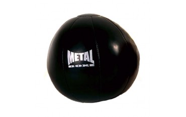 Médecine ball MB en vinyle, 5kgs (noir)