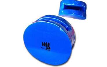 Cible pour main FFKaraté en PU, Sénior - La pièce - BLEU