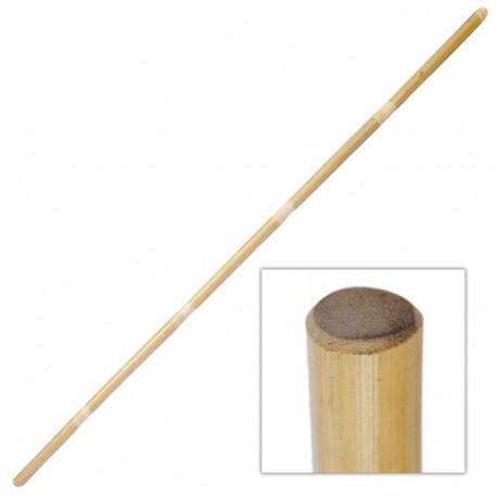 Bâton 152 cm (diam. 2,5 à 2,8 cm) - Rotin avec écorce
