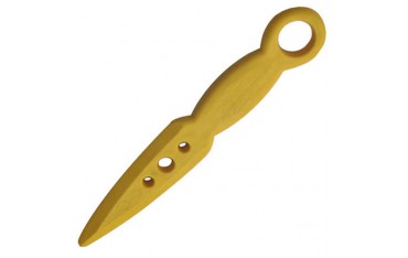 Couteau plastique FISFO, semi-souple - JAUNE