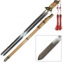 Epée chinoise double, lame métal 74 cm