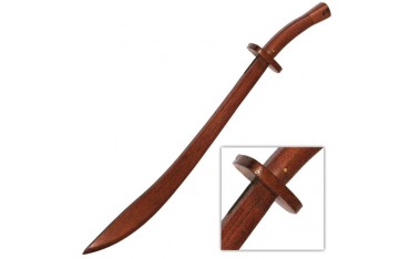 Sabre de Kung-Fu en bois, lame de 69 cm - Chêne rouge