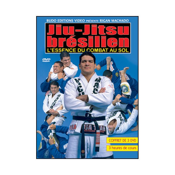 Jiu-Jitsu Brés., l'essence du combat au sol (coffret 3 DVD) - Machado