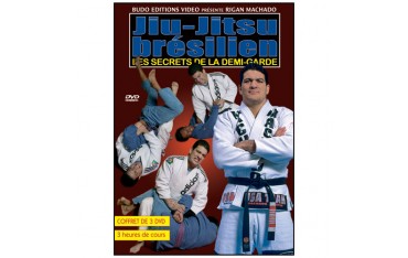 Jiu-Jitsu Brés., secrets de la demi garde (coffret 3 DVD) - R Machado