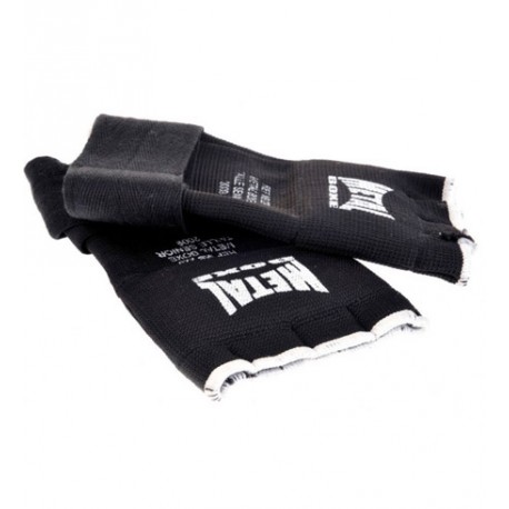 Sous-gants de boxe "Max Gel" MB, serrage velcro, "Sénior" - NOIR