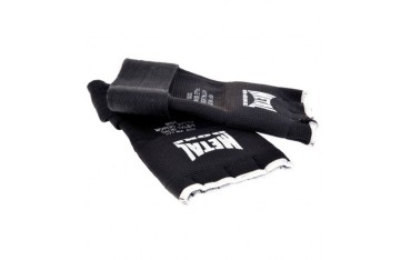 Sous-gants de boxe "Max Gel", METAL BOXE, serrage velcro, Taille "Sénior" - NOIR
