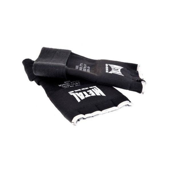 Sous-gants de boxe "Max Gel" MB, serrage velcro, "Junior" - NOIR