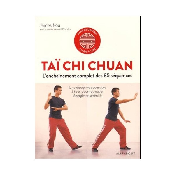 Taï Chi Chuan l'enchaînement complet des 85 sequences - J Kou (+dvd)