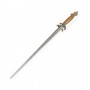 Epée chinoise double, lame métal 76 cm