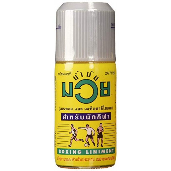Huile chauffante ancestrale Thaï Namman Muay, 120 ml