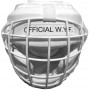 Casque Offiiel WYF avec grille métal amovible - BLANC