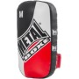 Pao Boxe Thai MB en PU, M (35x18x9cm) - Noir, blanc et rouge