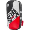 Pao Boxe Thai MB en PU, M (35x18x9cm) - Noir, blanc et rouge