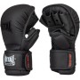 Gants de MMA STRIKE MB, entraînement avec pouces, en PU - NOIR MAT