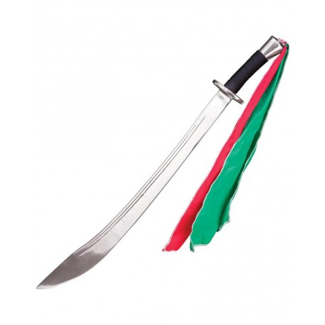 Sabre de Kung-Fu rigide en Duraluminium, fourreau souple, lame 65cm