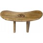 Banc méditation Shogi, incliné, L.41 x l.19 x h.19,5cm - Bois de rose