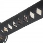 Iaito JAPON Ryu Koshirae, lame à gorge de 67,5 cm, fourreau noir grains