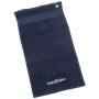 Serviette BudoStore "LOGO", 28,5 x 49 cm, 100% coton - Noir