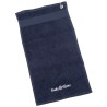 Serviette BudoStore "LOGO", 28,5 x 49 cm, 100% coton - Noir