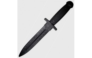 Dague plastique Krav Maga, souple, 30 cm - NOIR