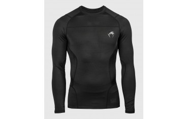 Rashguard VENUM G-FIT AIR - Manches longues - NOIR et NOIR