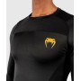 Rashguard VENUM G-FIT - Manches longues - NOIR/OR