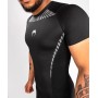 Rashguard VENUM JAWS - Manches courtes - NOIR/GRIS