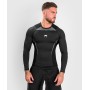 Rashguard VENUM JAWS - Manches longues - NOIR/GRIS