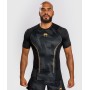 Rashguard VENUM RAZOR - Manches courtes, taille S - NOIR/GRIS/JAUNE