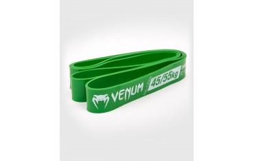 Bande de résistance / Elastique Venum Challenger - Vert - 45/55 kgs - 208 x 4,4 x 0,45 cm