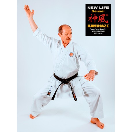 Tenue KARATE Kamikaze New Life Sensei - BLANC