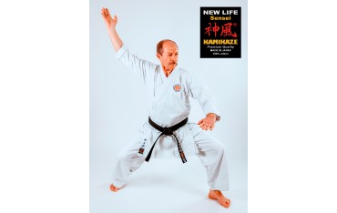 Tenue KARATE Kamikaze New Life Sensei, Made in Japan - BLANC