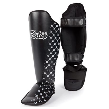 Protège Tibias renforcé supérieur + pieds Boxe FAIRTEX