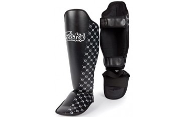 Protège Tibias renforcé supérieur + pieds Boxe FAIRTEX