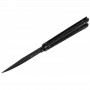 Couteau papillon "Balisong" (indien-12,5 cm fermé-lame 9,5cm) - Noir