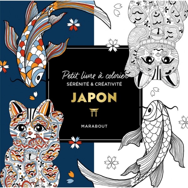 Petit livre à colorier sérénité & créativité - Japon