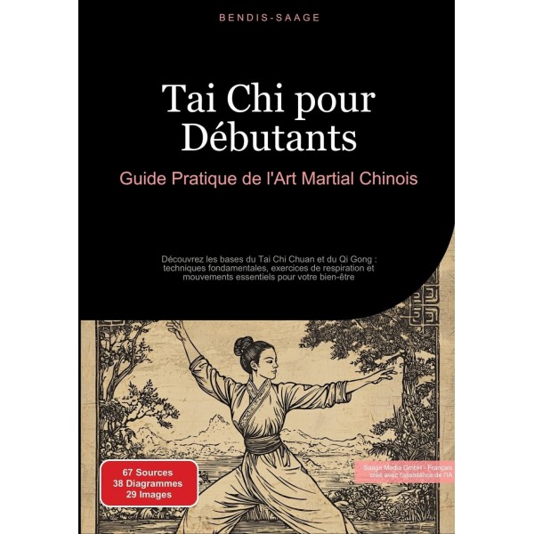 Tai Chi pour Débutants, guide pratique de l'Art Martial Chinois  - Bendis Saage