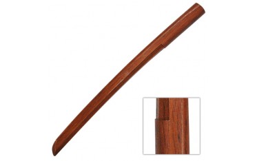 Bokken Shoto, sabre court en bois, 54 cm - Chêne Rouge Taiwan